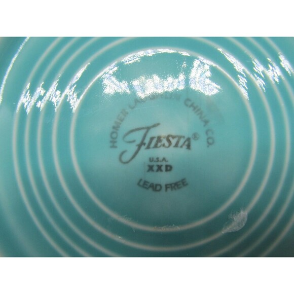 Homer Laughlin Fiesta Green Salad Side Plates 7 1/4" Bundle of 3 - Picture 4 of 6